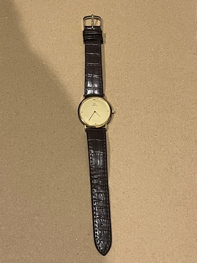 宝*斎様 OMEGA ゴールドウォッチ スイス製　デビル　デヴィル