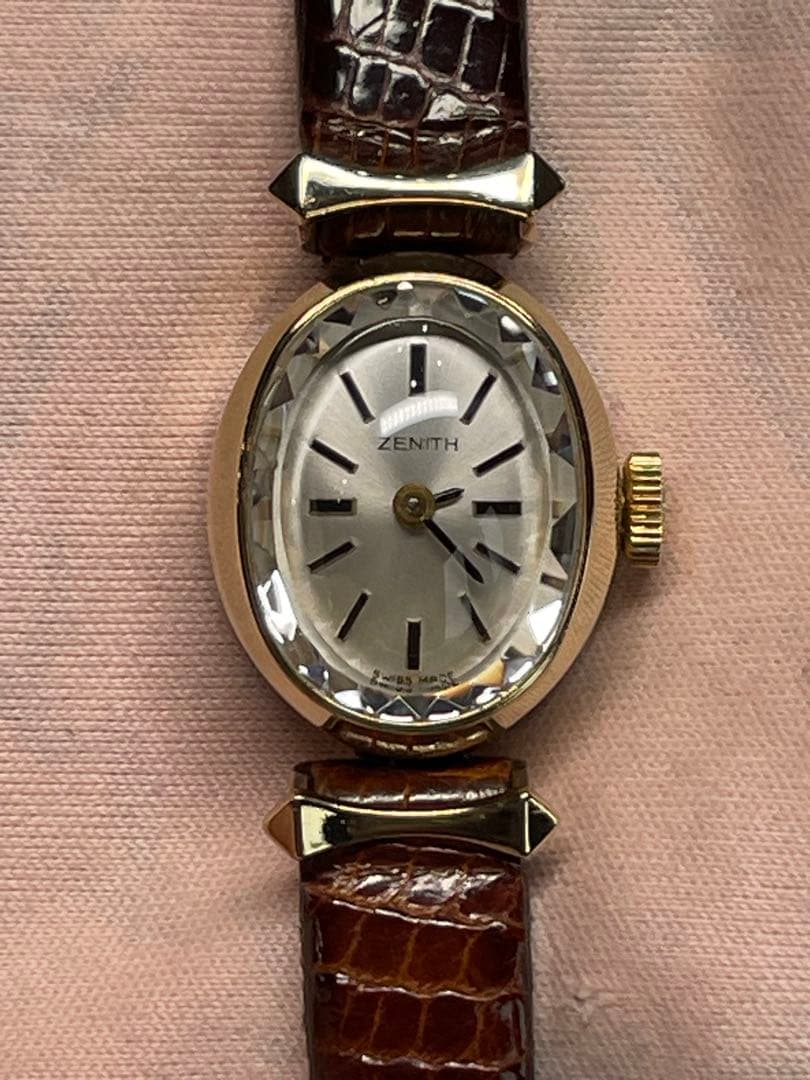 SWISS ZENITH 手巻きビンテージ　ほぼ未使用　正確稼働　20K金張り