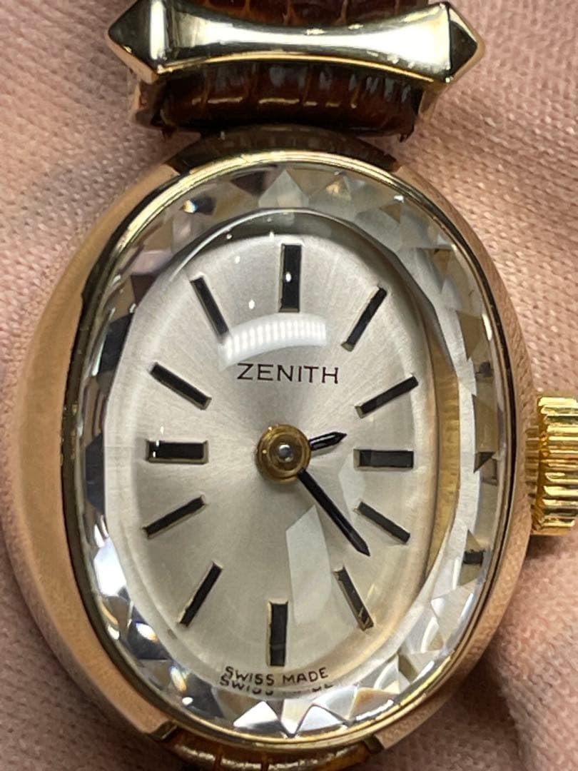 SWISS ZENITH 手巻きビンテージ　ほぼ未使用　正確稼働　20K金張り