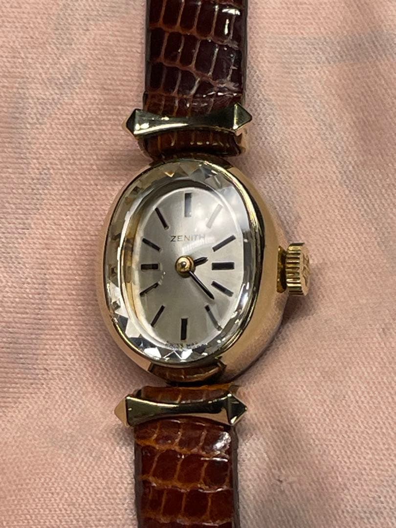 SWISS ZENITH 手巻きビンテージ　ほぼ未使用　正確稼働　20K金張り