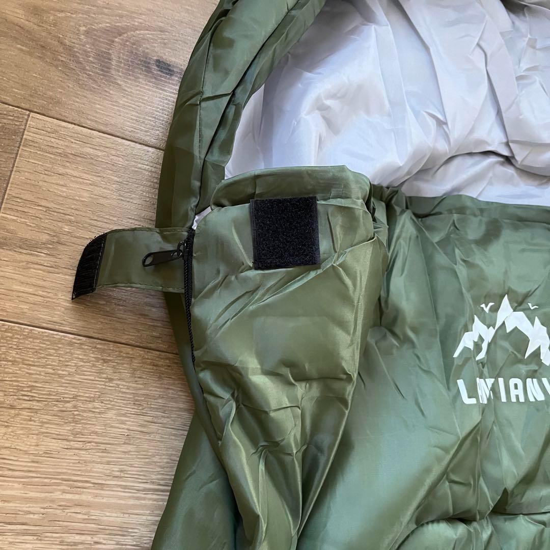 寝袋 8個 シュラフ 新品 封筒型 車中泊 軽量 アウトドア キャンプ 防災