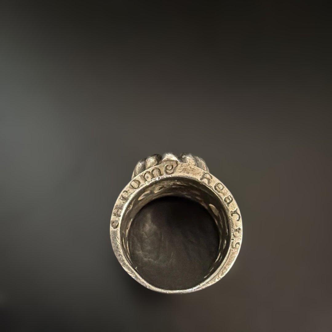 スターリングシルバー製キーパーリング