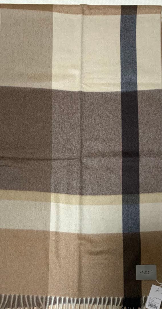 GATTI＆C. ガッティ　 カシミヤ100%ストール　イタリア製