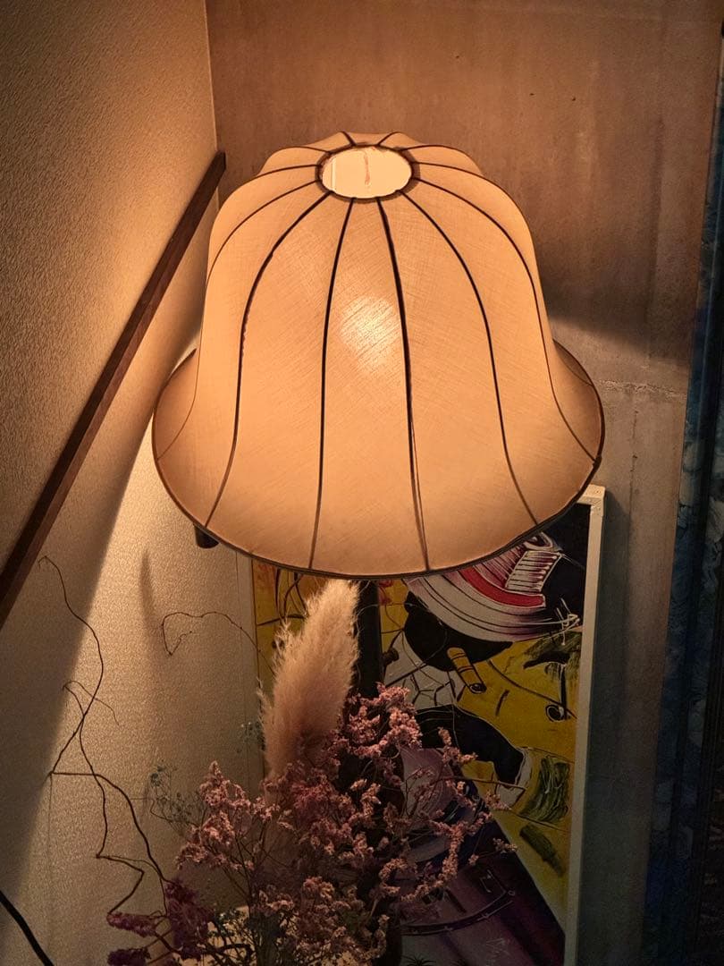 し*ち様 池田製作所 フロアスタンド 照明 ヴィンテージ クラシカル アーム可動