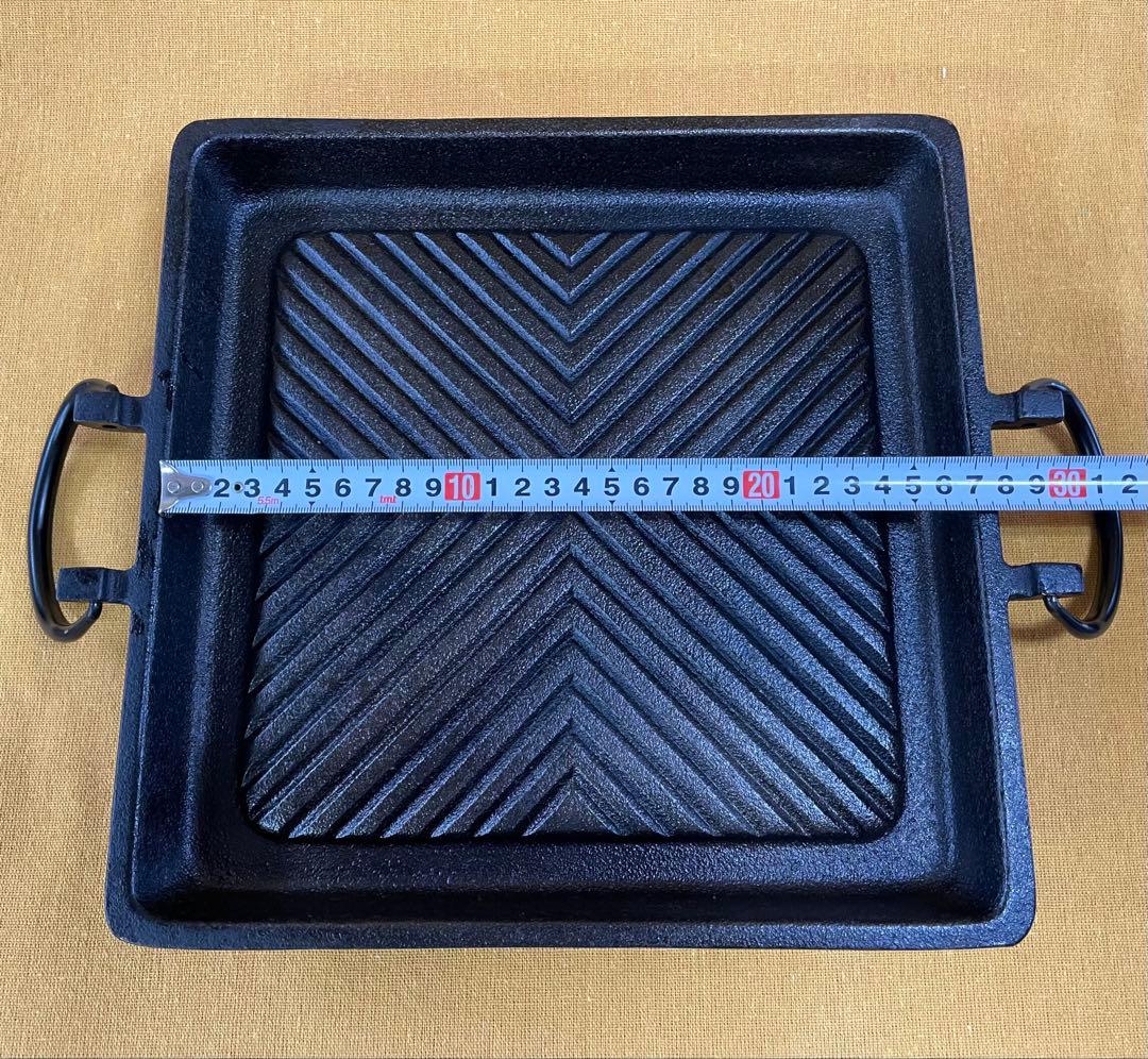 この冬 鉄分 本物南部鉄器 で肉を焼く‼️本物のグリルパン ② 重量級 焼肉 鉄鍋