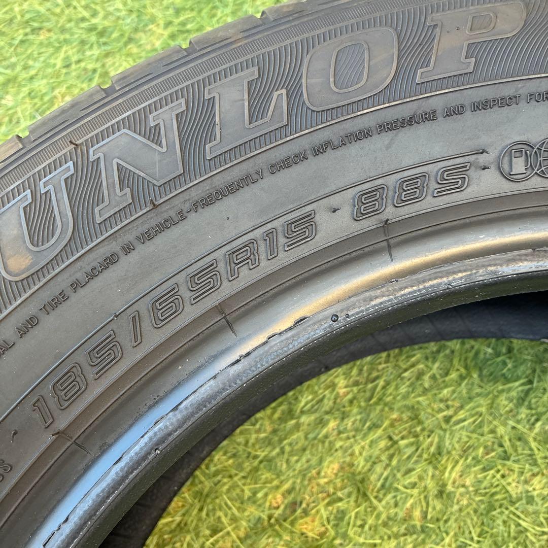 新車外しDUNLOP エナセーブ EC300+ 15インチタイヤ 4本セット