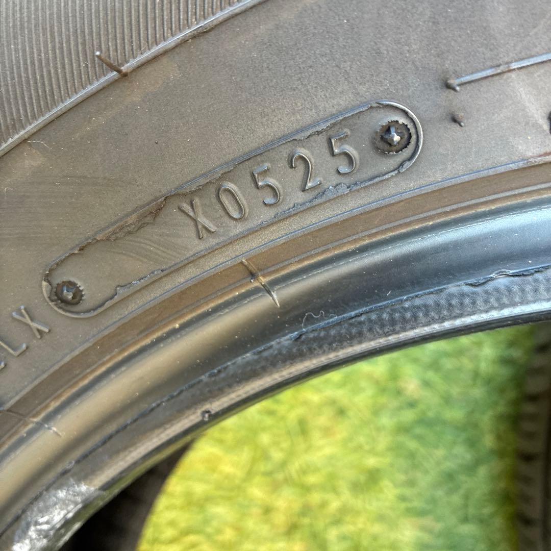 新車外しDUNLOP エナセーブ EC300+ 15インチタイヤ 4本セット