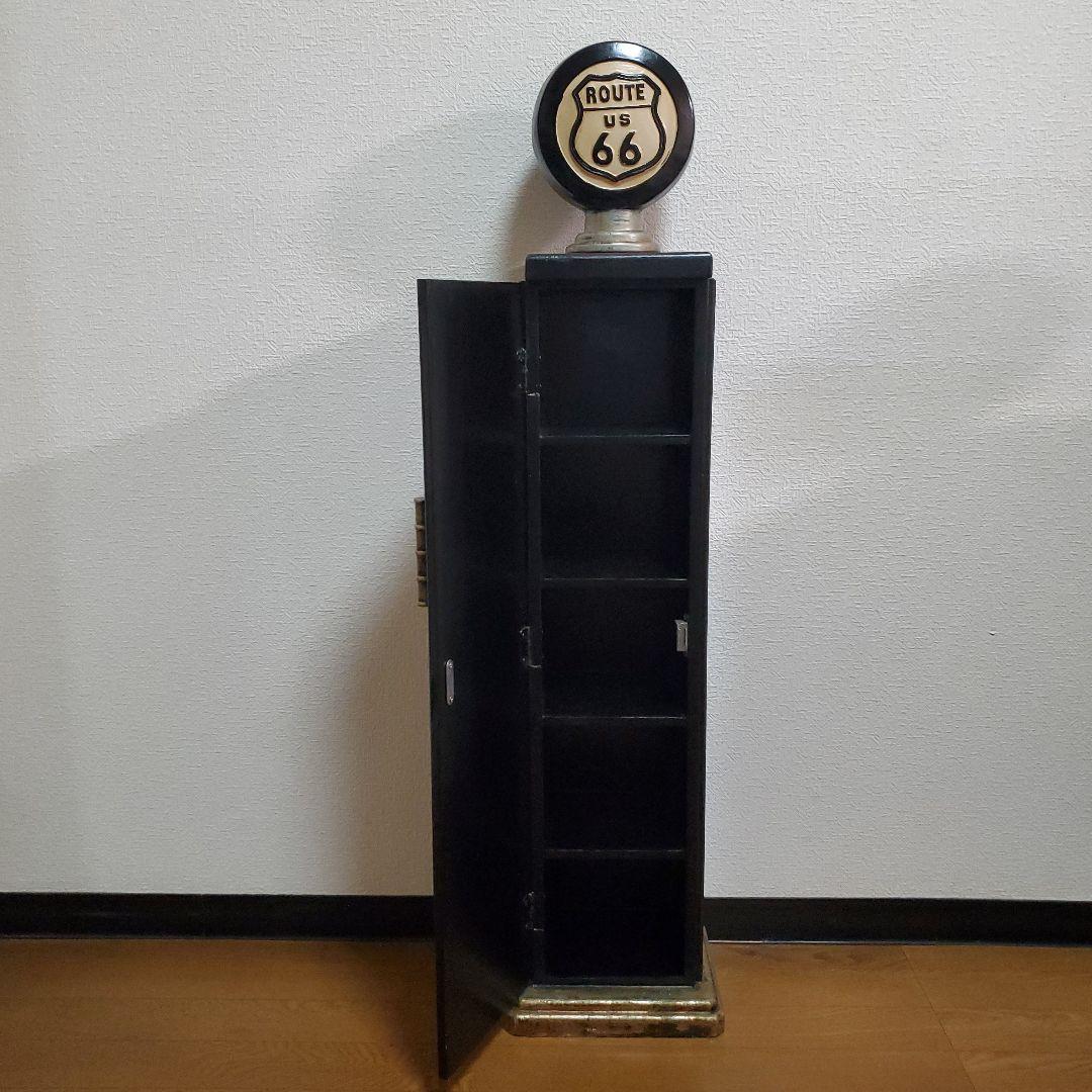 収納／CDラック／アメリカンスタイル／ヴィンテージ風／GS／ROUTE 66