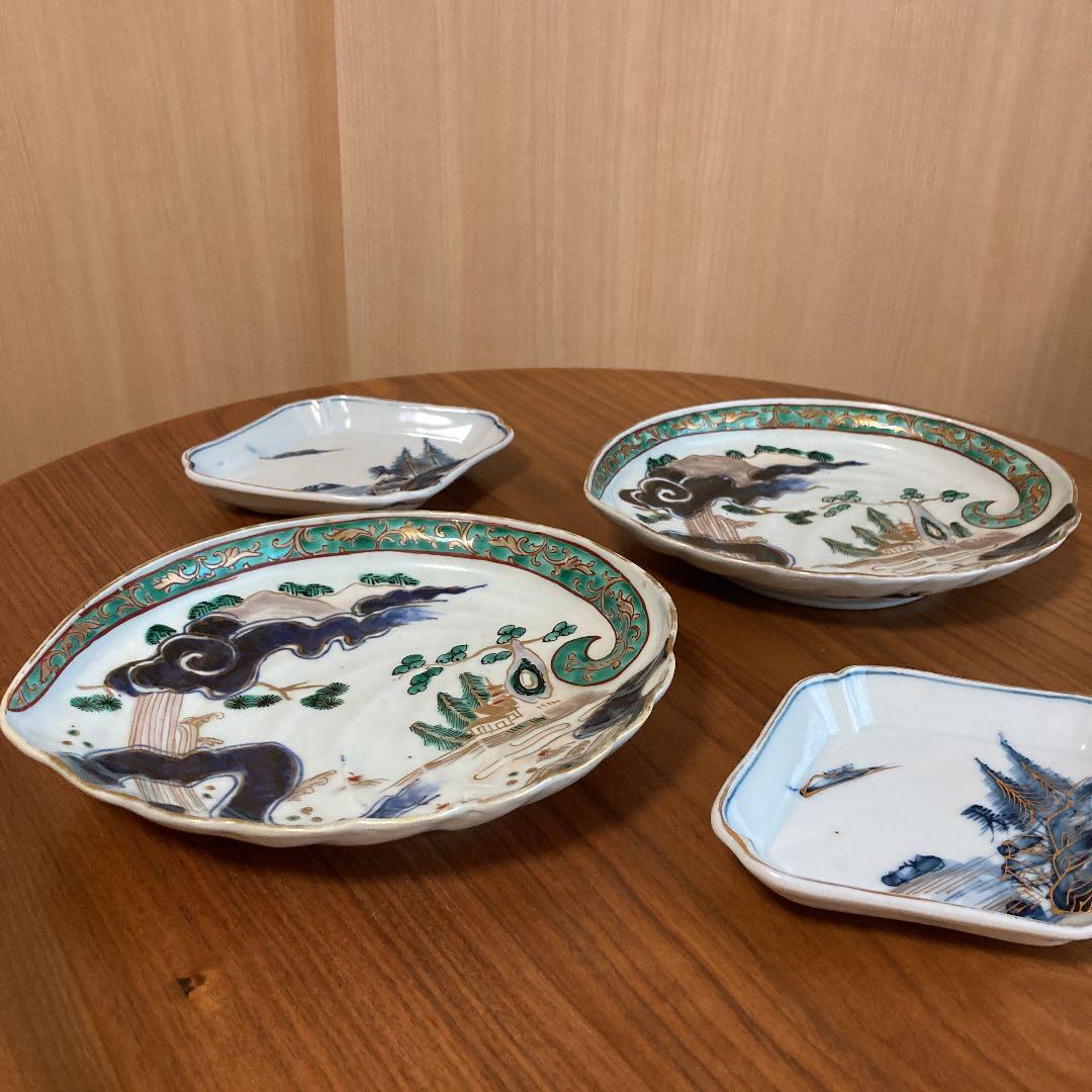 アンティーク　お皿　お正月　和食器　大皿2枚