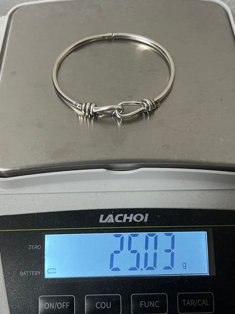 ティファニー TIFFANY パロマピカソ ノット ヒンジ バングル AG925