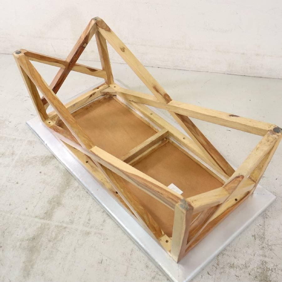 値下WTW マーベリックス コーヒーテーブル120cm アルミ シーシャムウッド