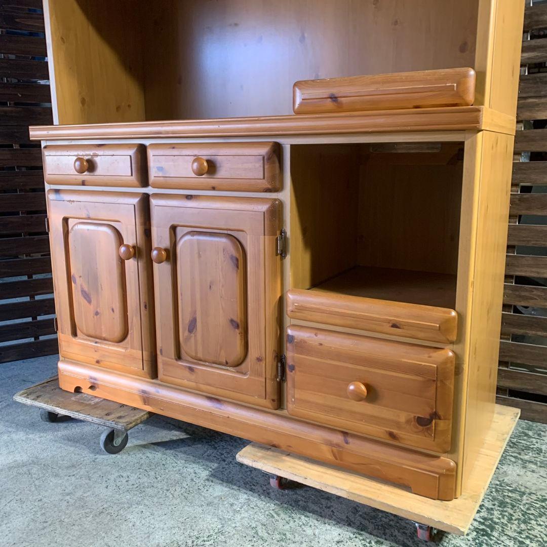 K774 岡製作所 スカーレット120D キッチンボード 食器棚