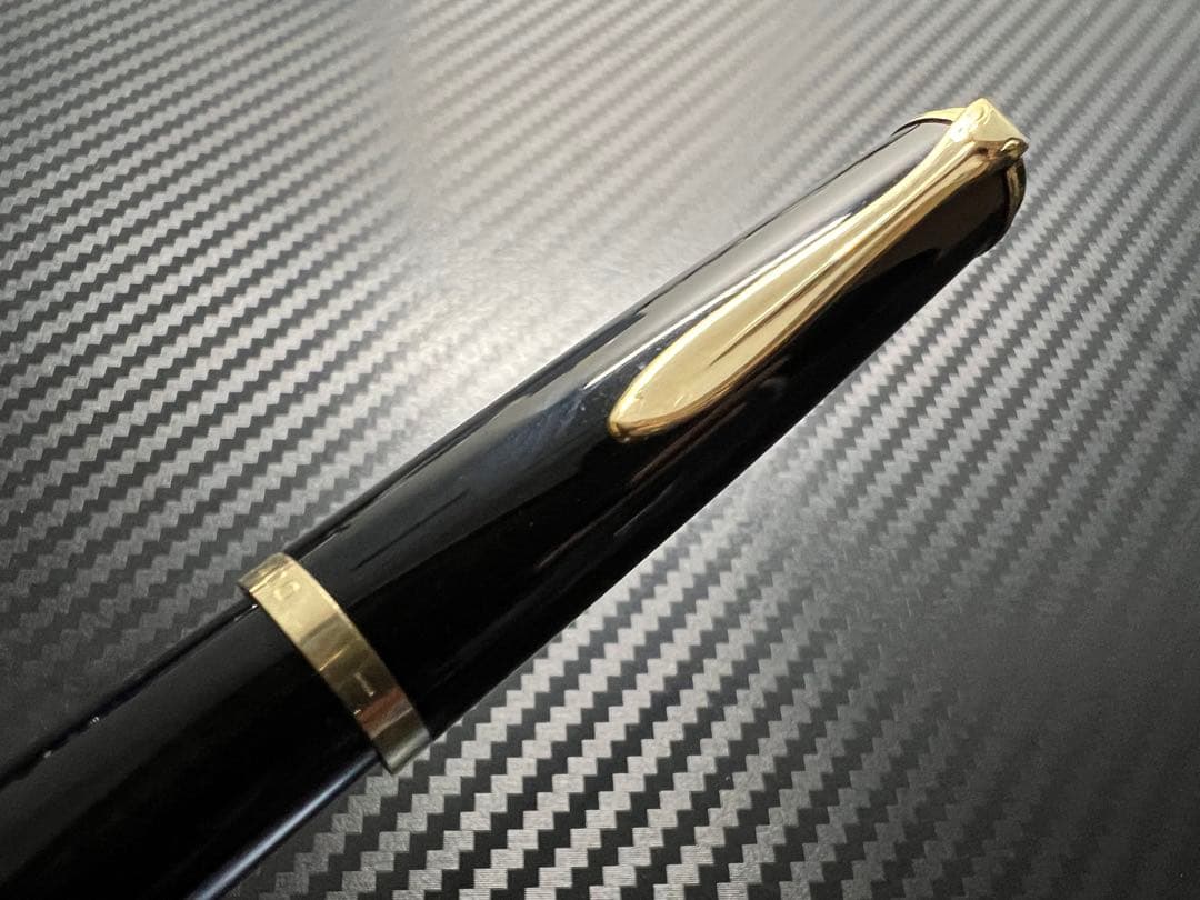 未使用に近い ペリカン 万年筆 400NN M&K ブラック EF