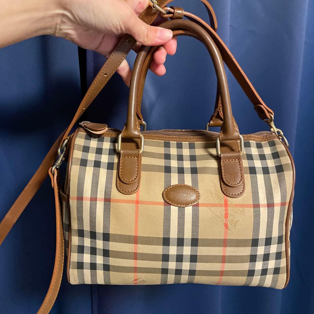 Burberrys ボストンバック　2way 最終値下げ