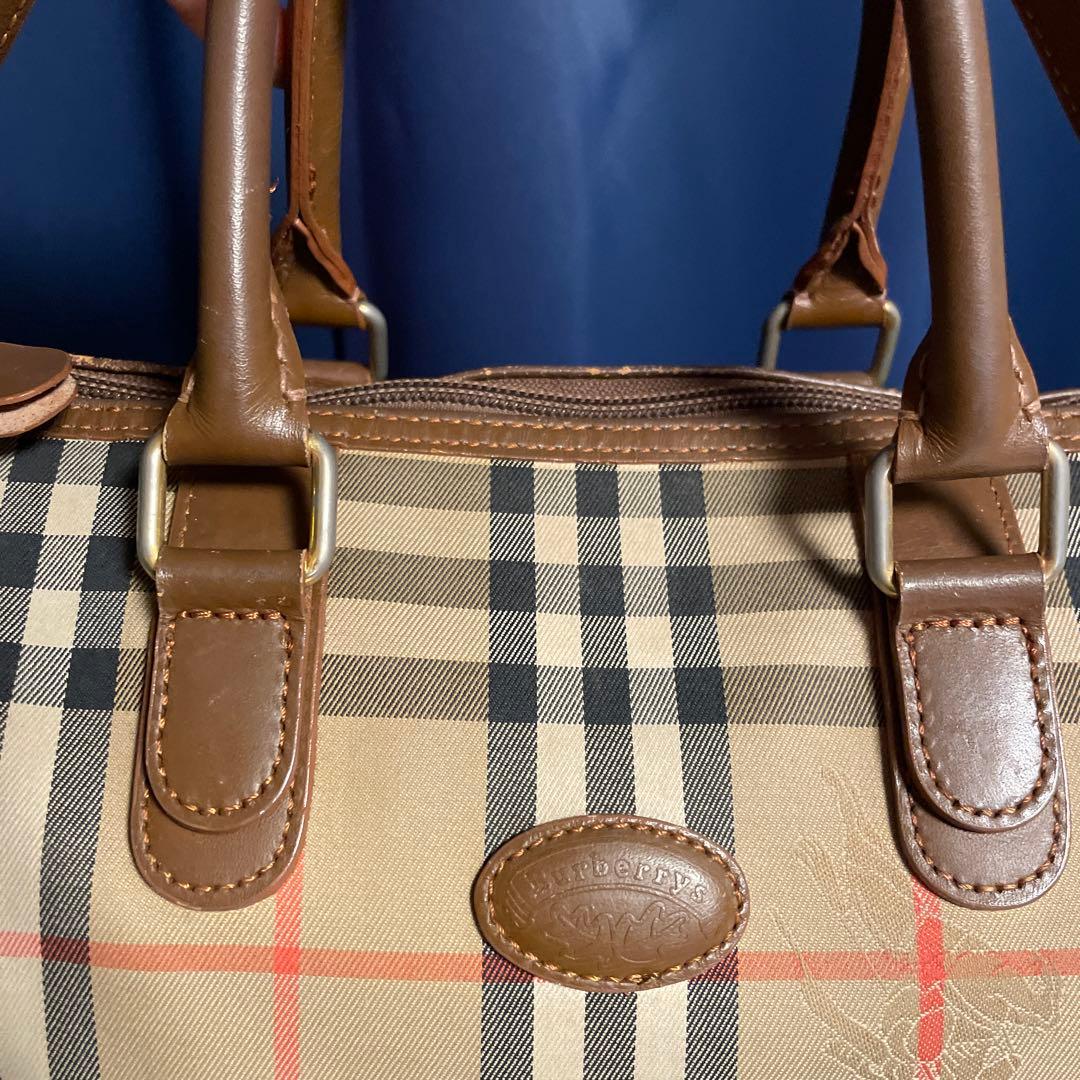 Burberrys ボストンバック　2way 最終値下げ
