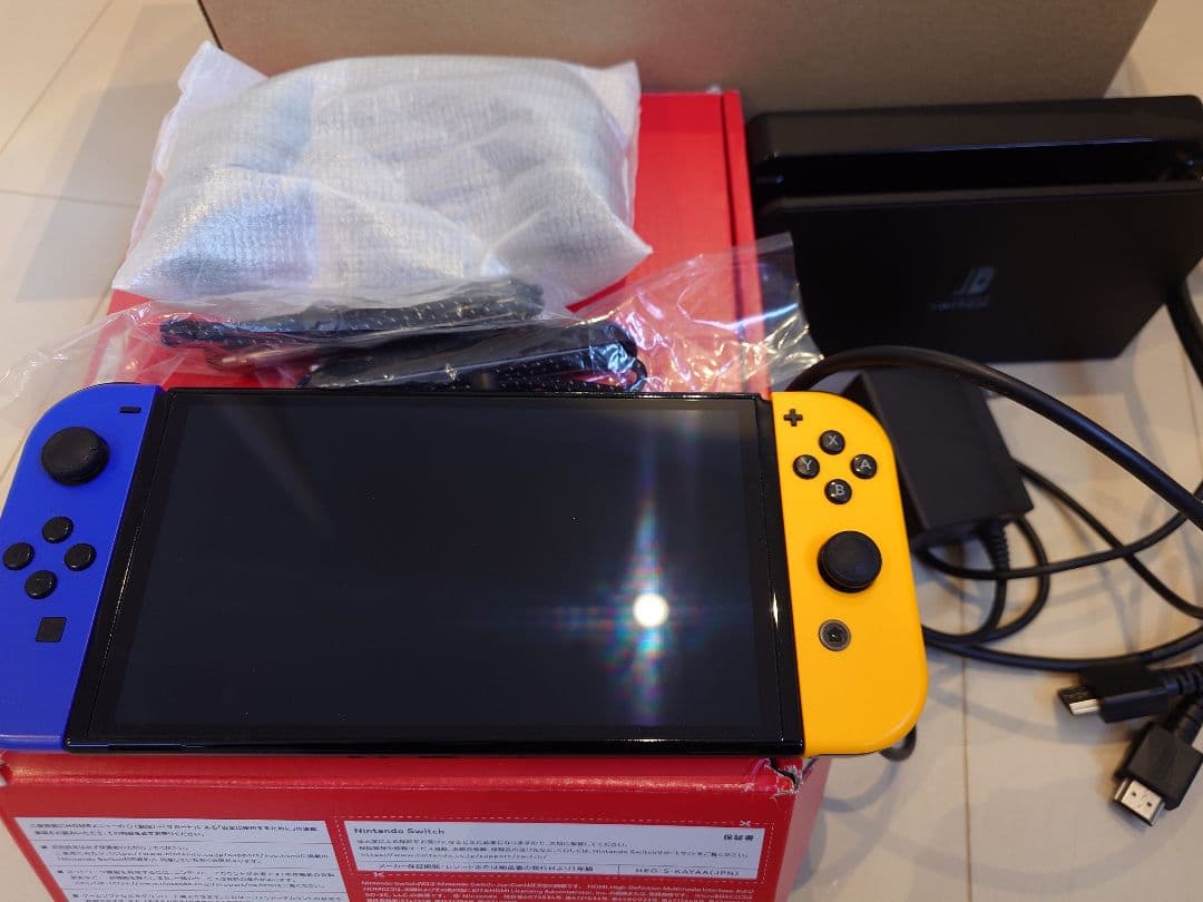 ニンテンドー スイッチ nintendo switch 本体 有機EL ジャンク