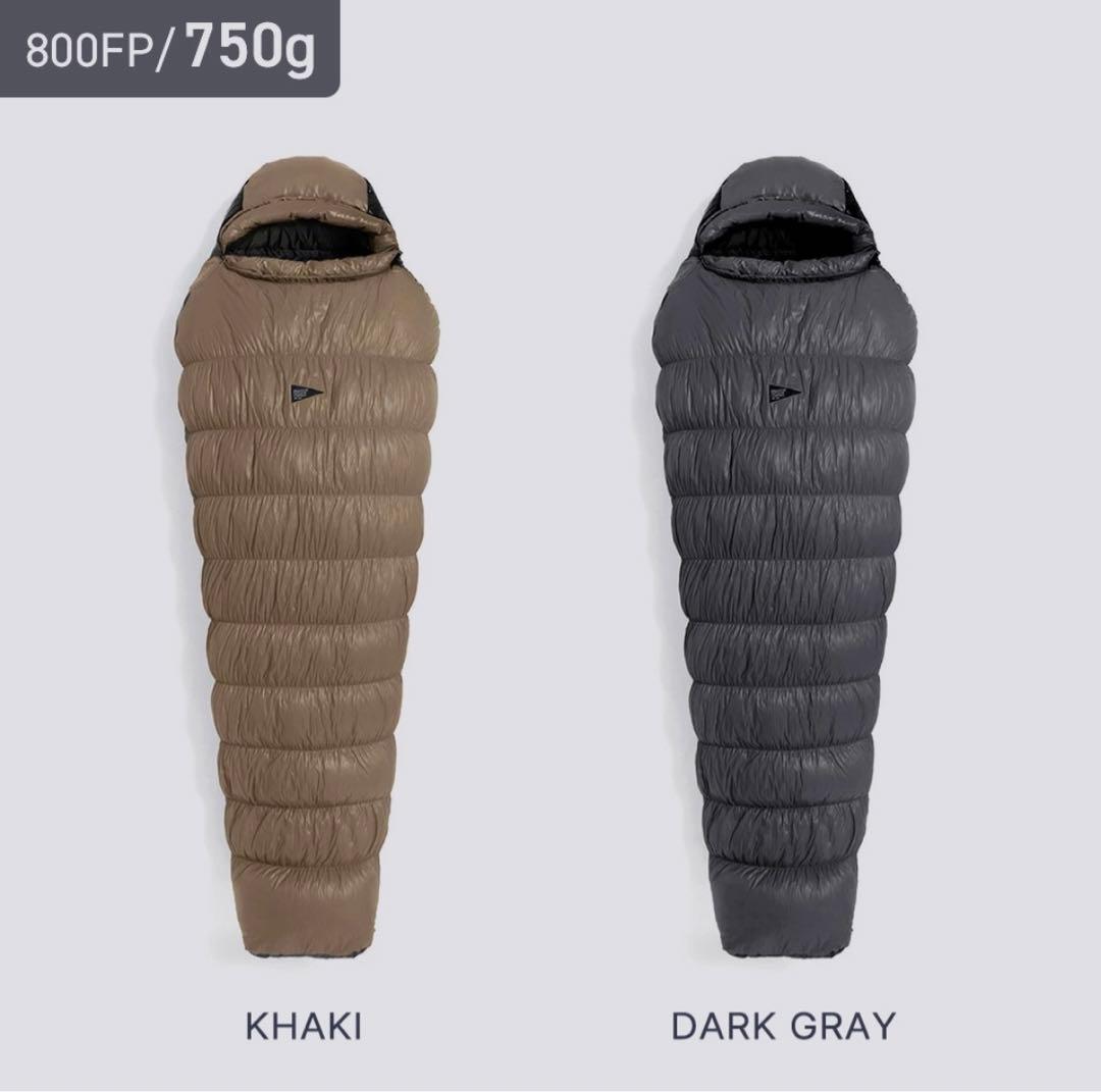 ブルックリンアウトドアカンパニー　BOC 800FP 750g ダウンシュラフ