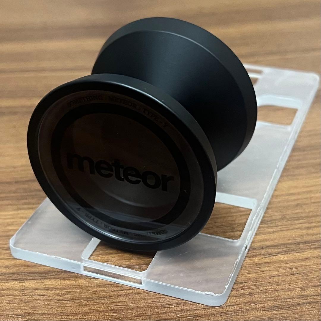 sOMEThING - Meteor Type-Y ヨーヨー　ブラック(マット)