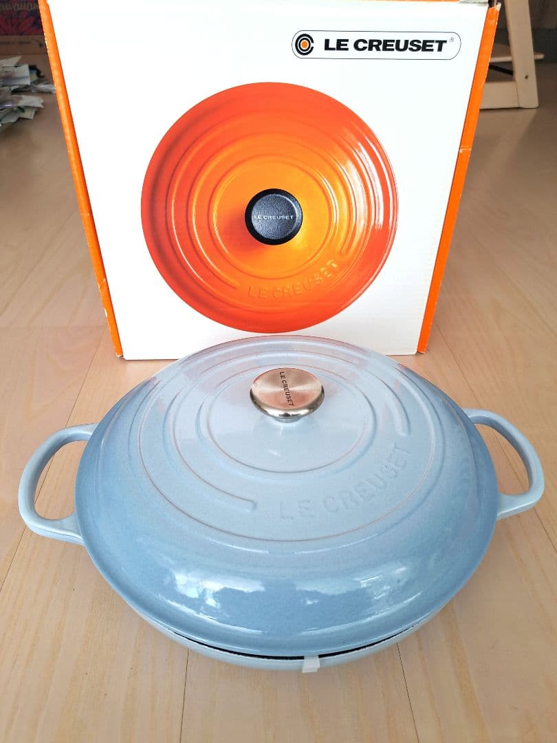 【新品　レア】30cm ル・クルーゼ SHALLOW CASSEROLE