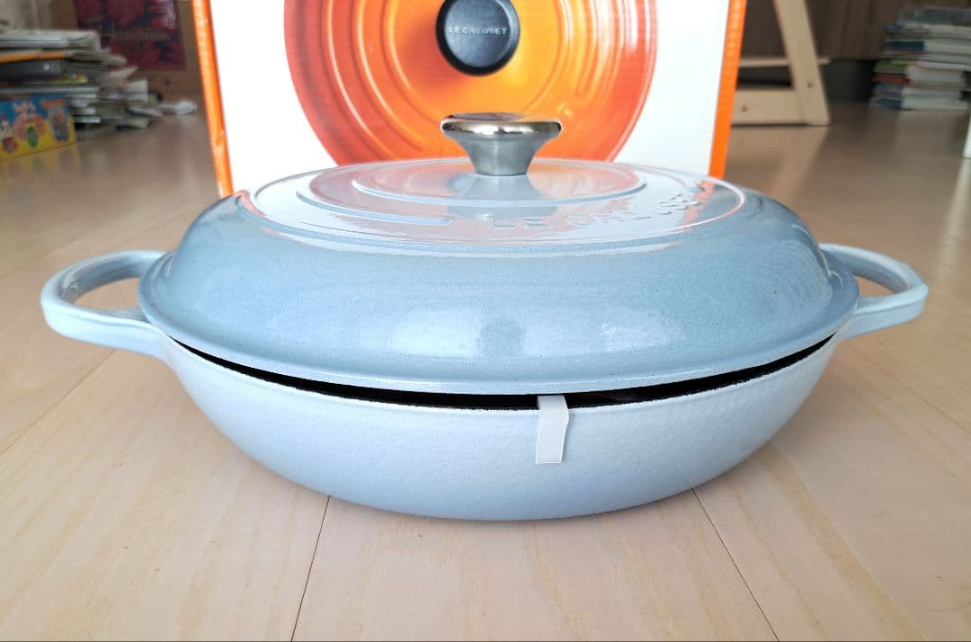 【新品　レア】30cm ル・クルーゼ SHALLOW CASSEROLE