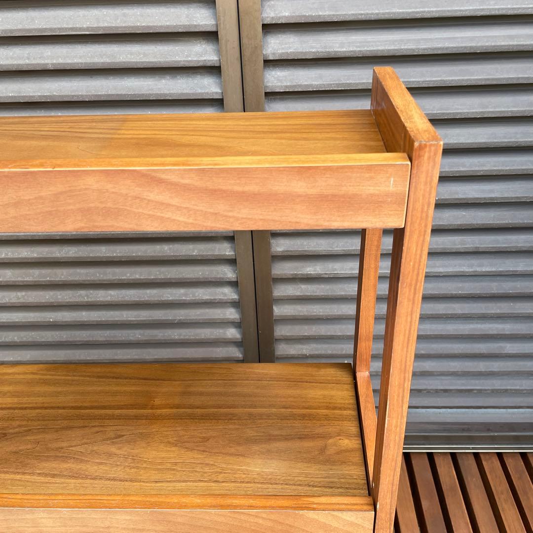 アクタス　廃盤　ウォールナット　IANE 3段ラック