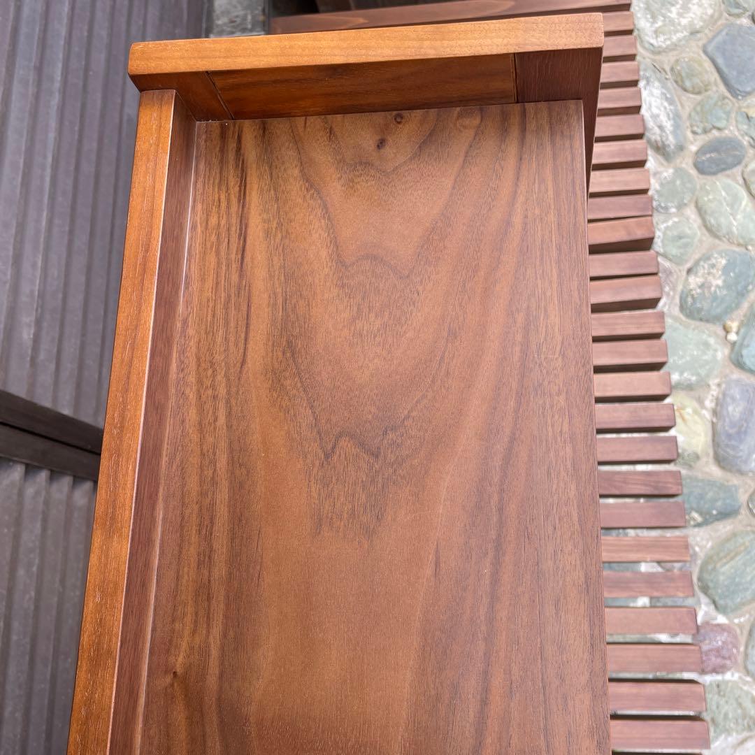 アクタス　廃盤　ウォールナット　IANE 3段ラック