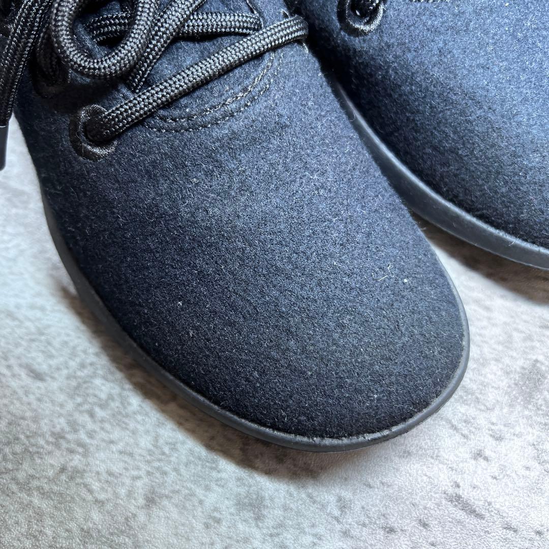 極美品【オールバーズ】（24）スニーカー ウールランナーミズル 防水 WRM