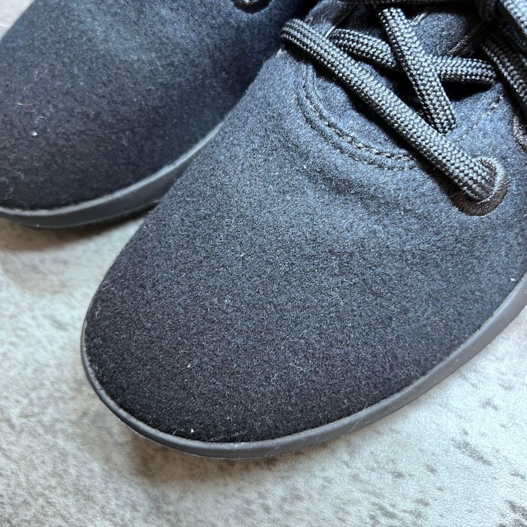 極美品【オールバーズ】（24）スニーカー ウールランナーミズル 防水 WRM