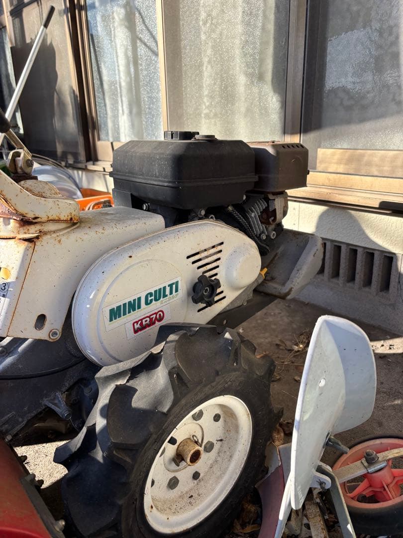 【案山子】 ※ジャンク品　三菱　耕運機　KR70
