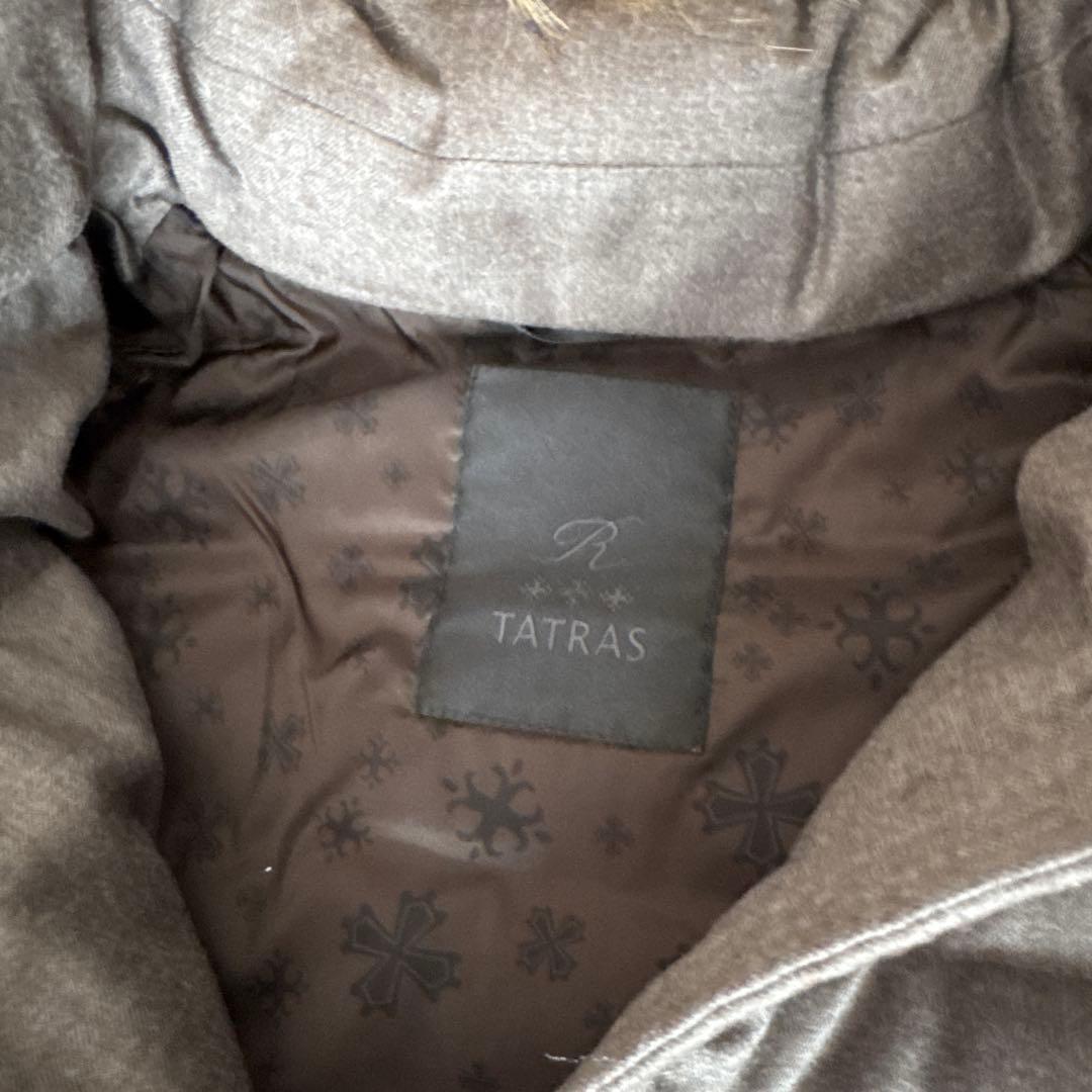 美品TATRAS CIMA ロングダウンジャケット 02 モカ