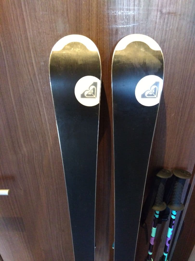 ♡女子に人気♡ROXY/学生・レディース用/スキーセット/メンテ・WAX済✔