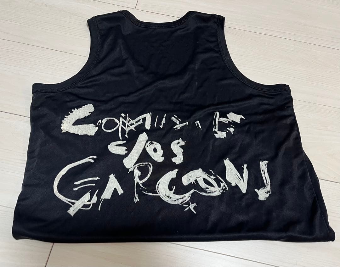 美品　80s COMME des GARCONS プリント　タンクトップ