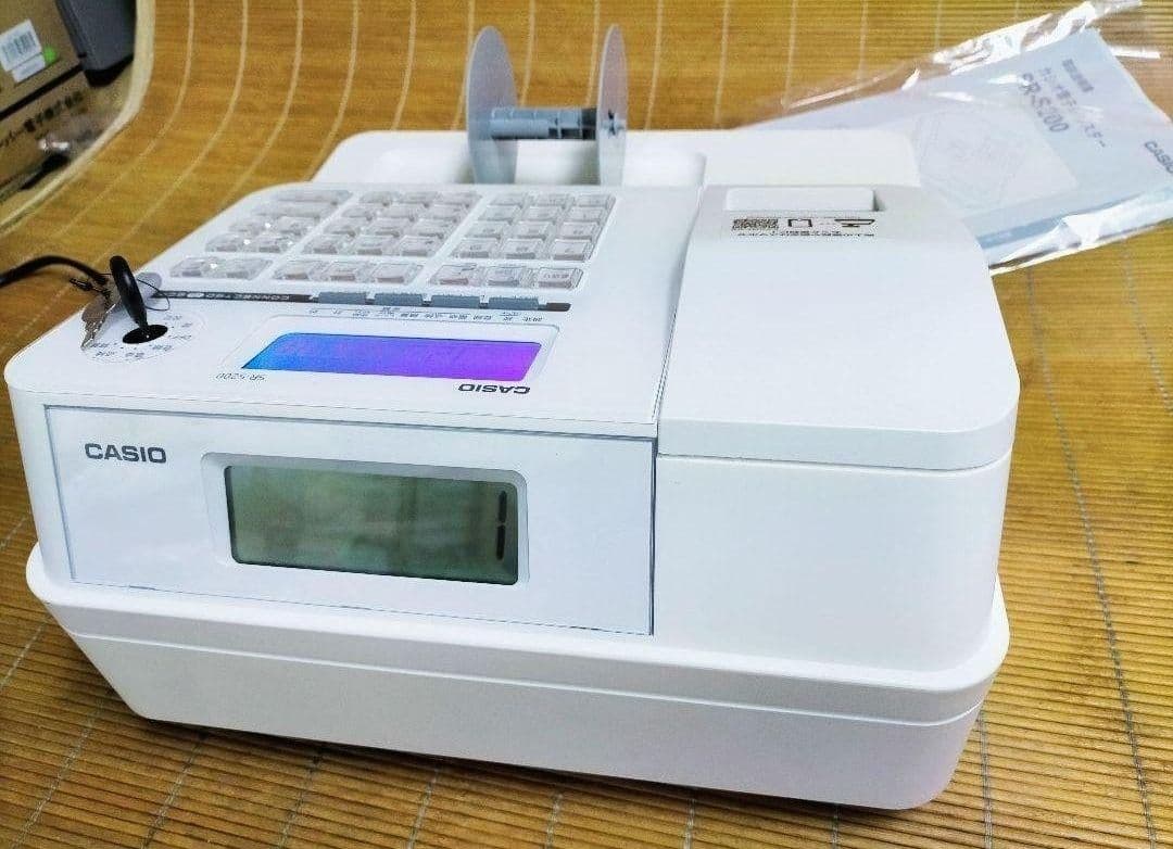 カシオレジスター　SR-S200　最新機種　スマホ設定売上管理　700444