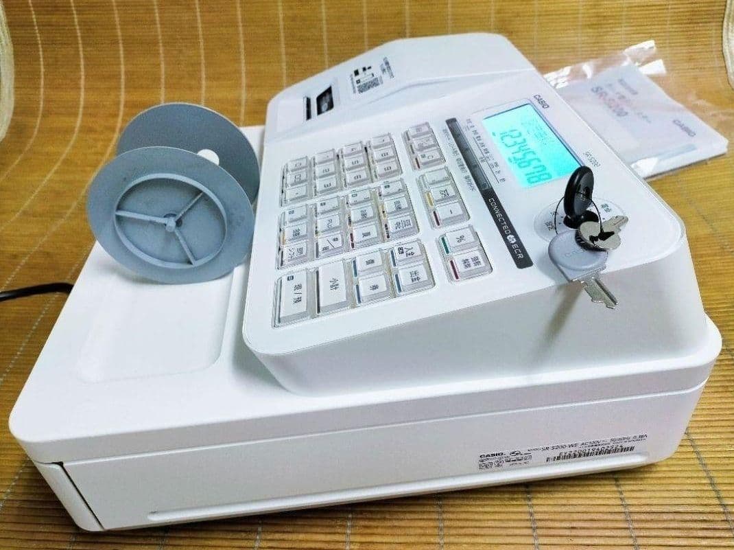 カシオレジスター　SR-S200　最新機種　スマホ設定売上管理　700444