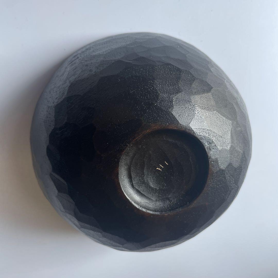 新品未使用　三谷龍二　汁椀　黒漆
