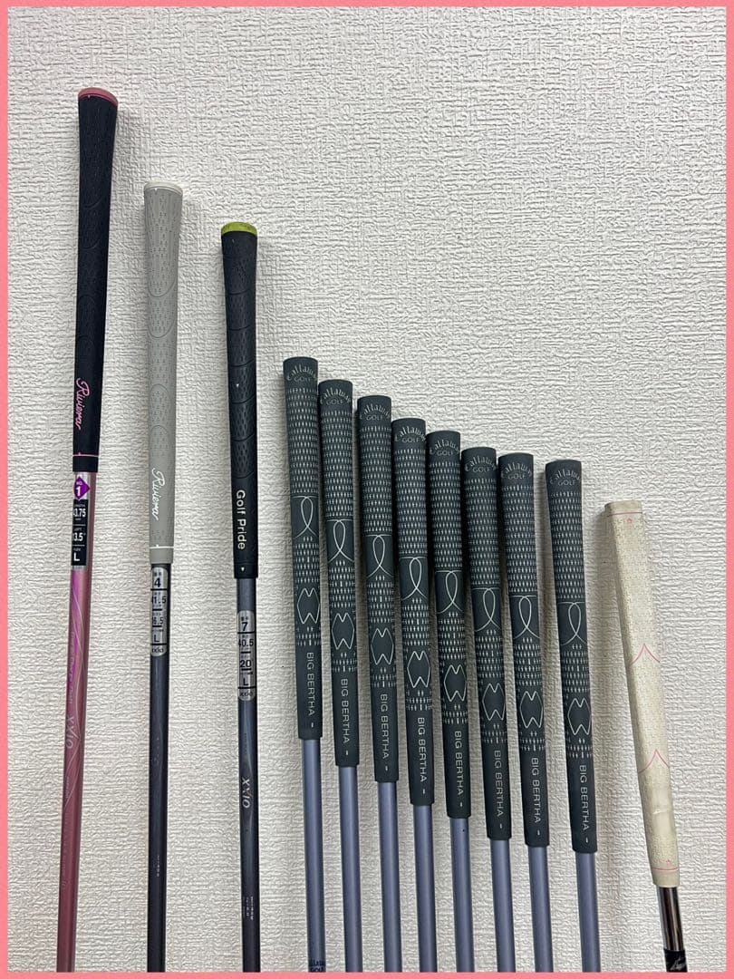 【レディース】打ちやすさNo.1❣️人気のゼクシオ × キャロウェイゴルフセット