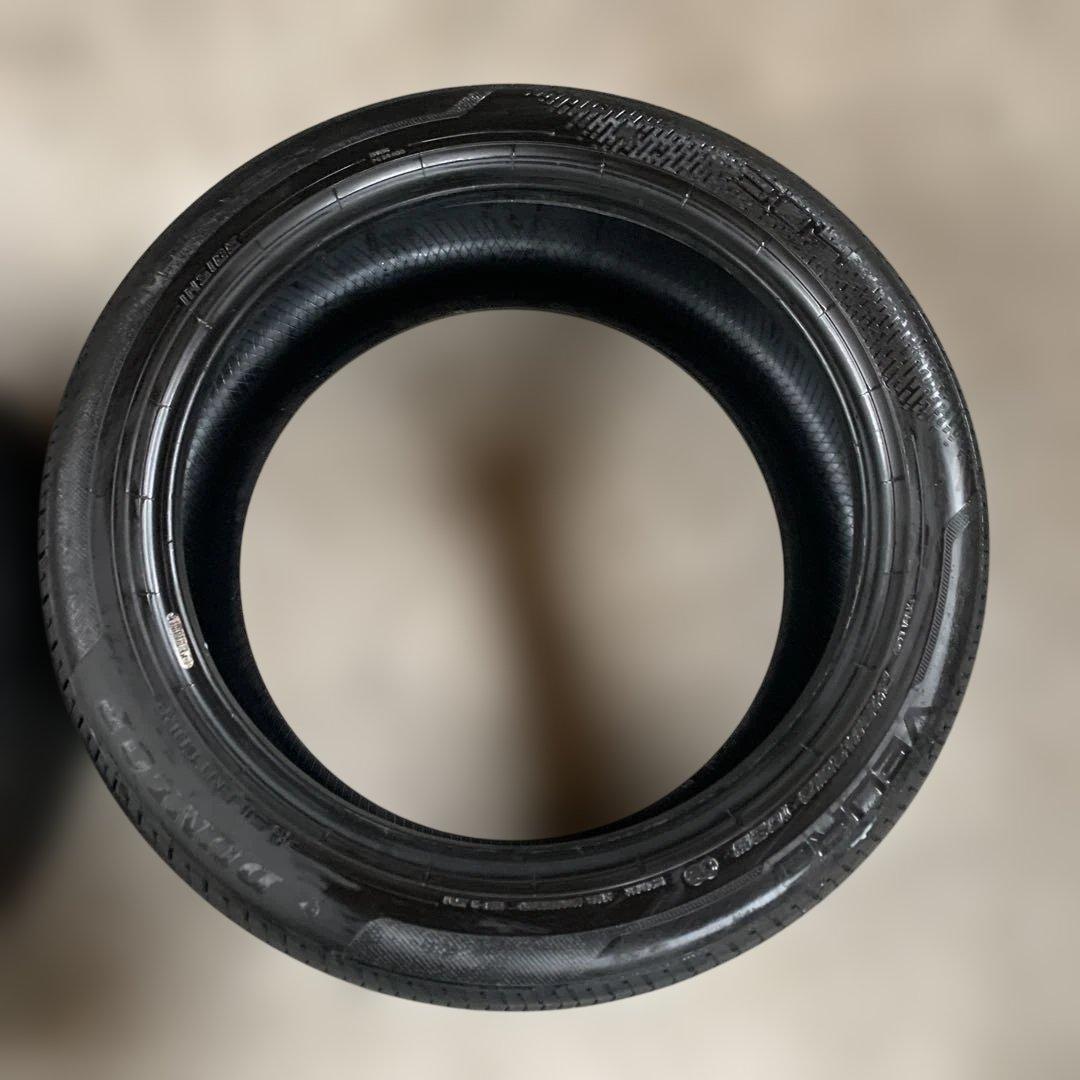 19インチタイヤ2本セット　ダンロップ　VEURO 245/45R19 中古品