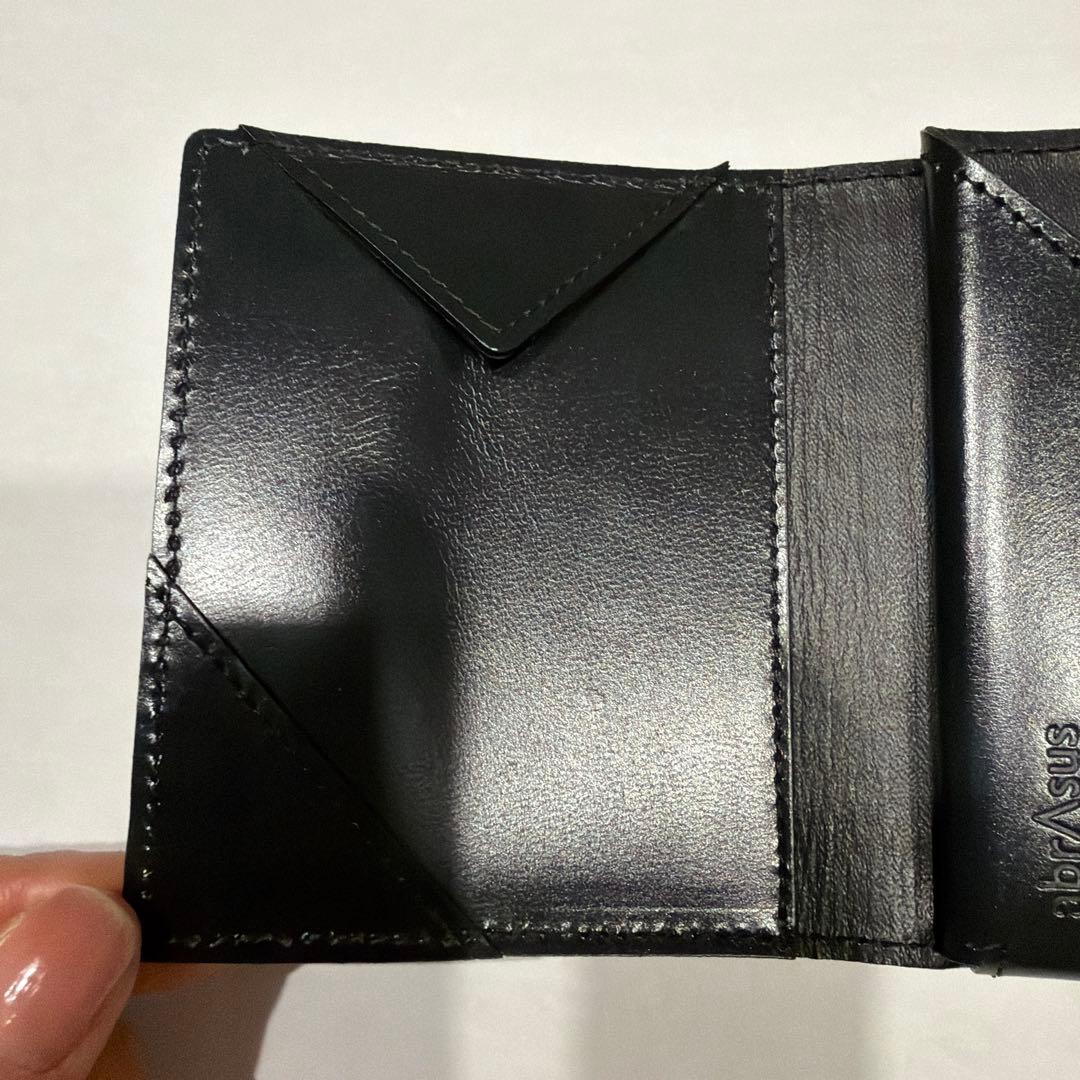 【新品同様】グッドデザイン賞受賞abrAsus アブラサス 薄型財布