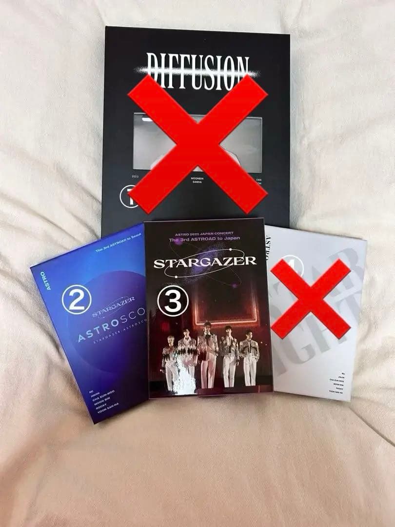 ASTRO DVD Blue-ray 2点 バラ売り〇