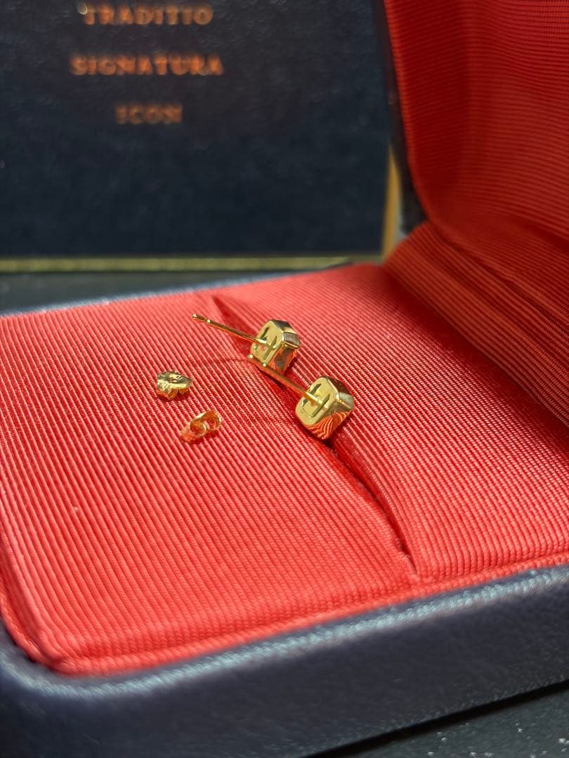 【専用】GIGI HELIOS Onyx square earrings ピアス