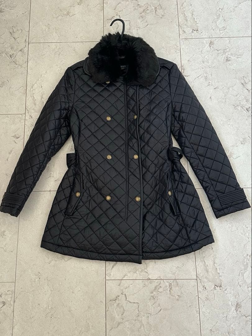 LAUREN ラルフローレン　ブラック キルティング ダウン