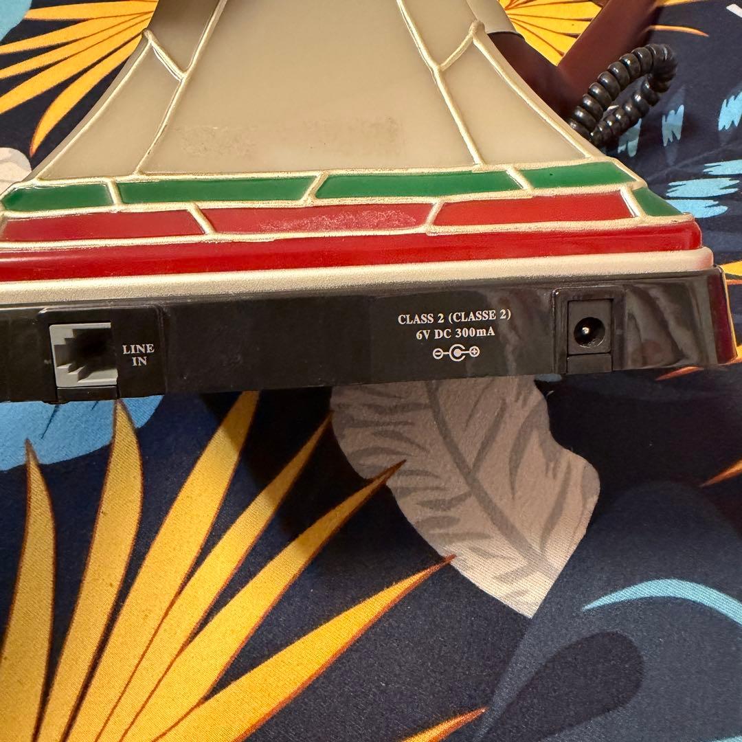 コカコーラ 電話機 ステンドグラス調 コーラ アメリカ アンティーク ビンテージ