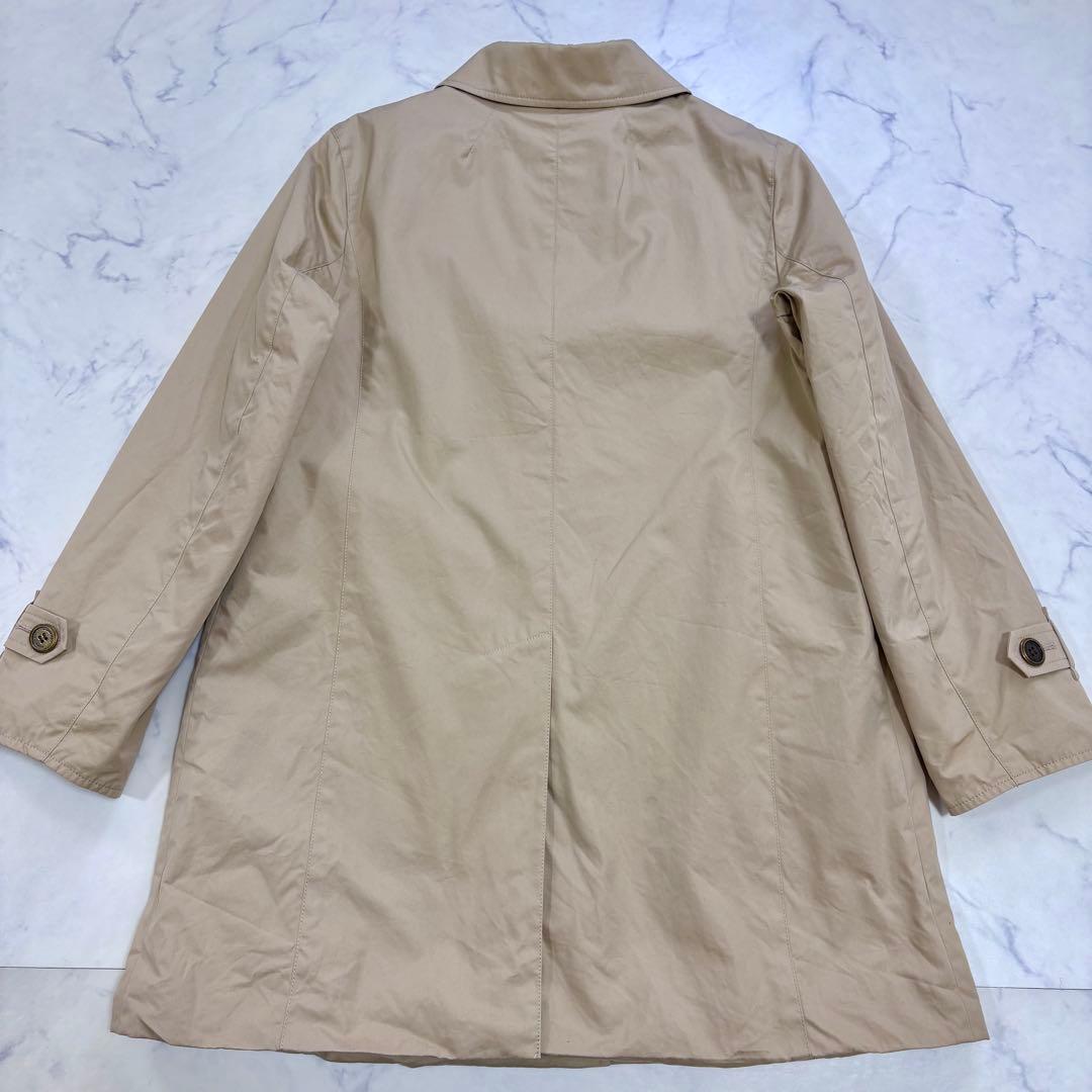 美品 バーバリー ロンドン ステンカラーコート ノバチェックライナー付 L相当
