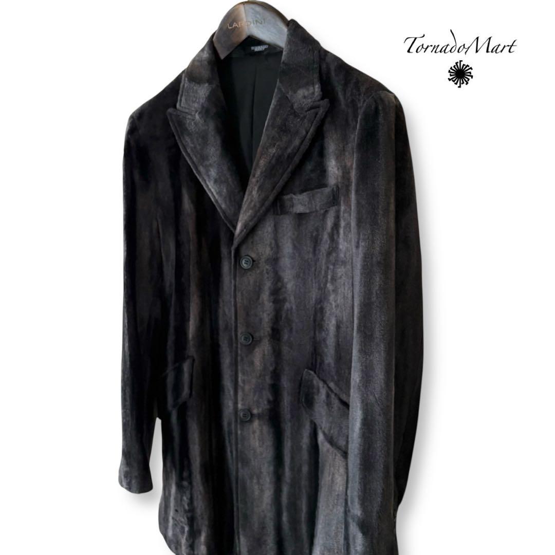 TORNADO MART/パイル素材/チェスターコート