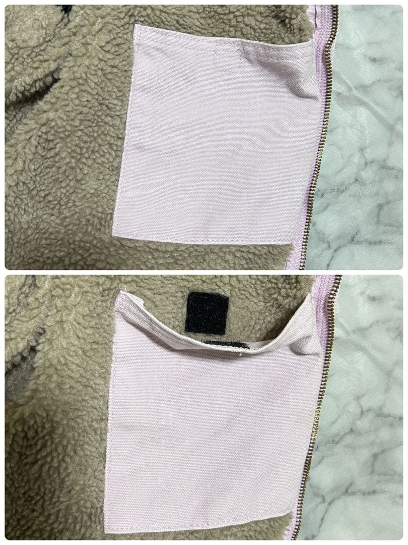 カーハート シエラ ジャケット ライトピンク 希少 フード メキシコ製 XL