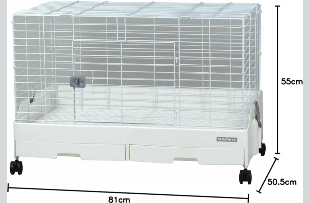 うさぎケージ　三晃商会　イージーホームエボ８０ＷＨ