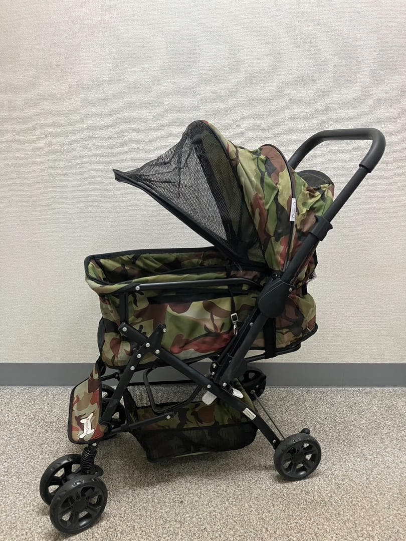 限定品 ピッコロカーネ プリモ ペットカート 迷彩柄 M0211b2