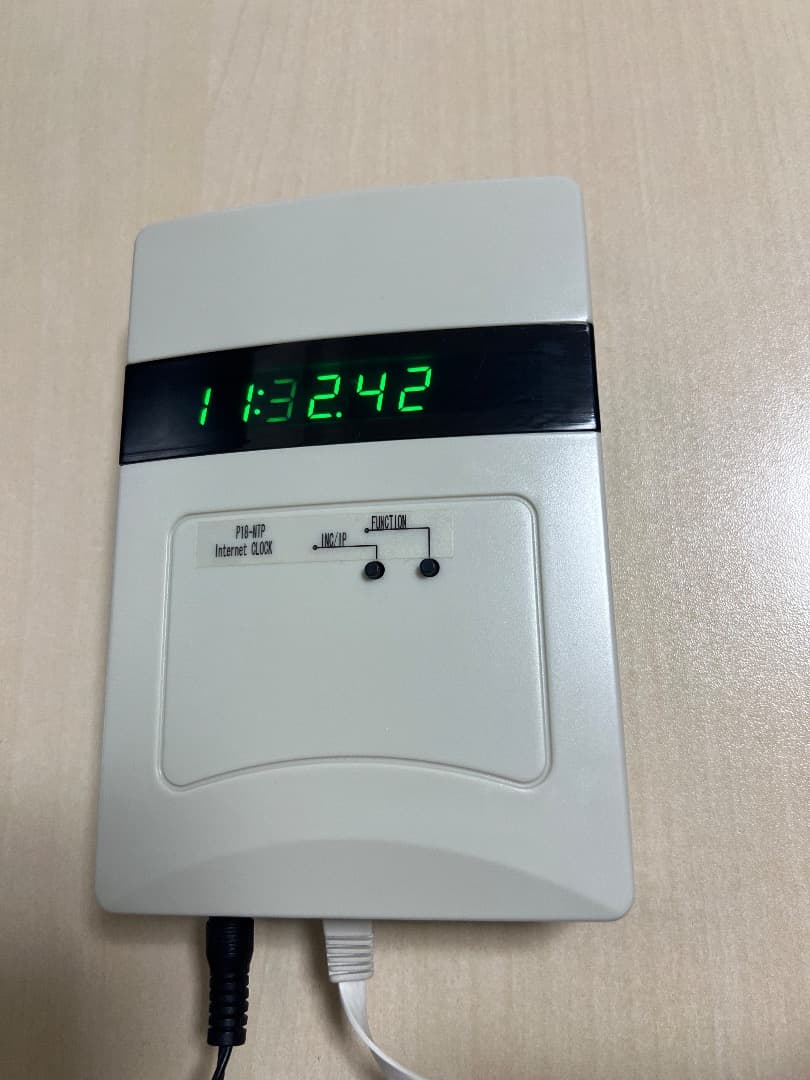 NTP対応時計 P18-NTP・CITIZEN電波時計ブースター 9ZZ005