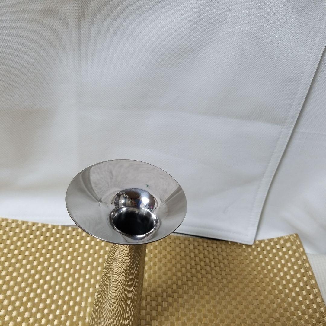 マリナリナルディ　ノベルティ「ZACK　PAREGO　ステンレス製　一輪挿し」