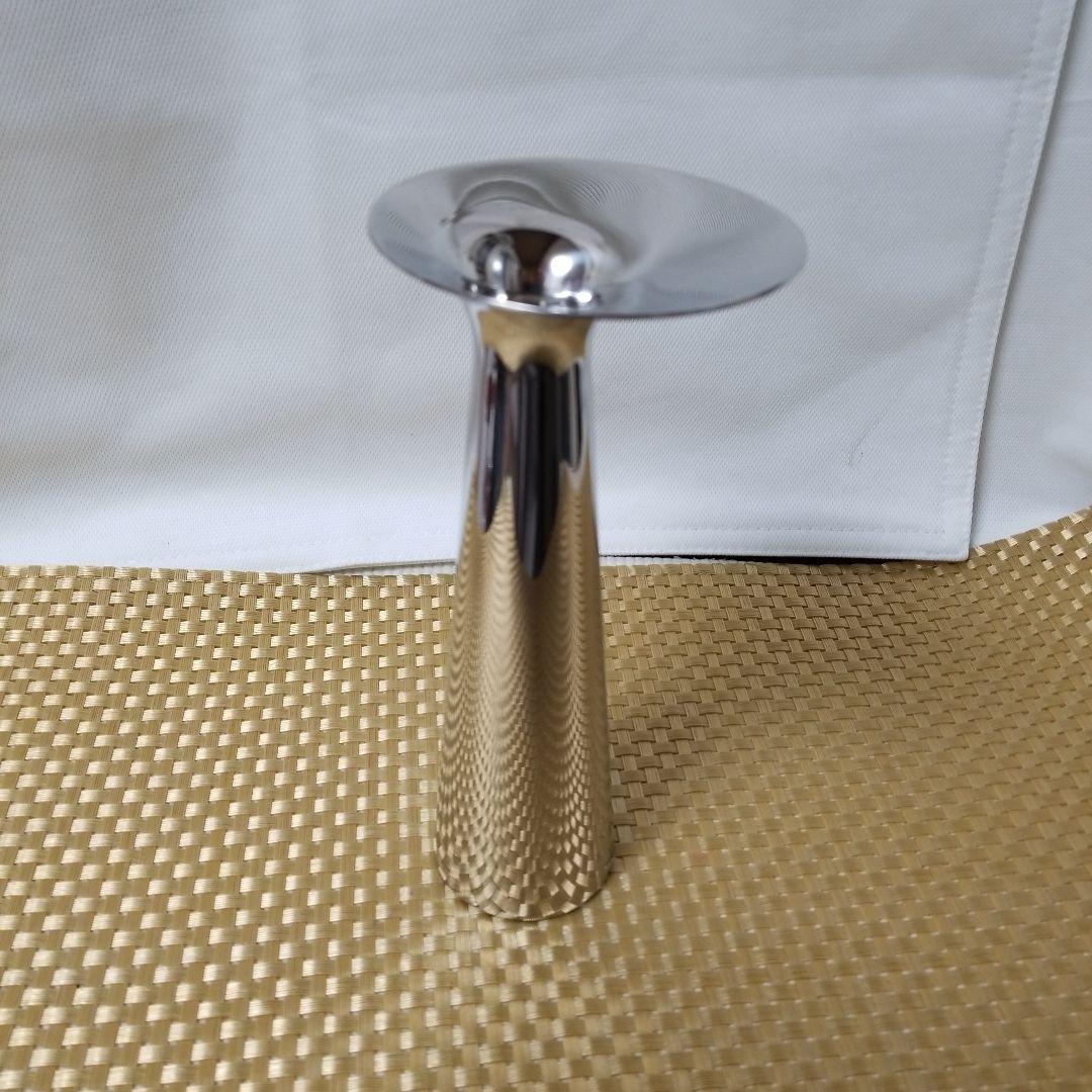 マリナリナルディ　ノベルティ「ZACK　PAREGO　ステンレス製　一輪挿し」